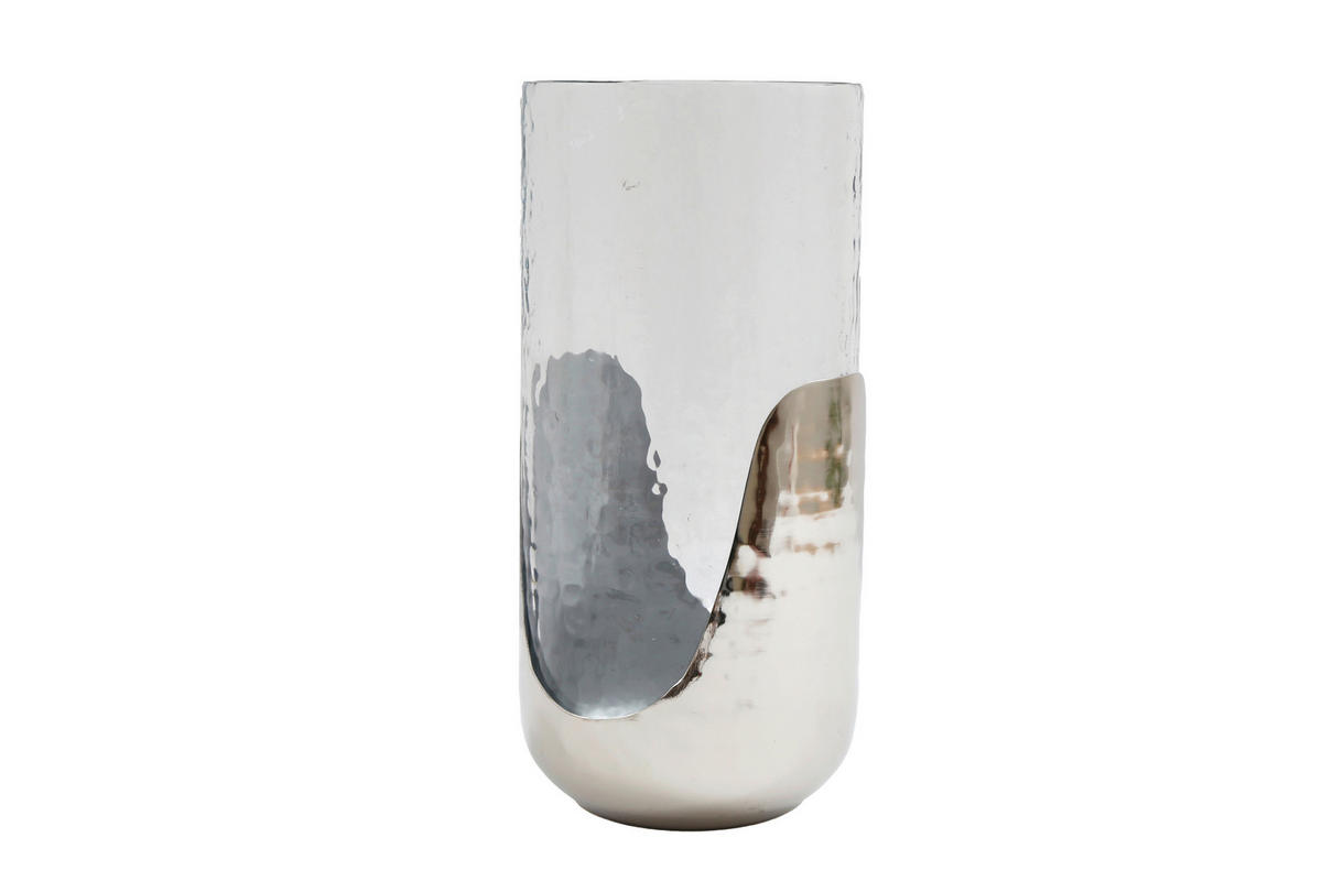 SUPORT PENTRU LUMÂNARE PASTIL - alb, Basics, sticlă/metal (12,5/27,5/7,5cm)