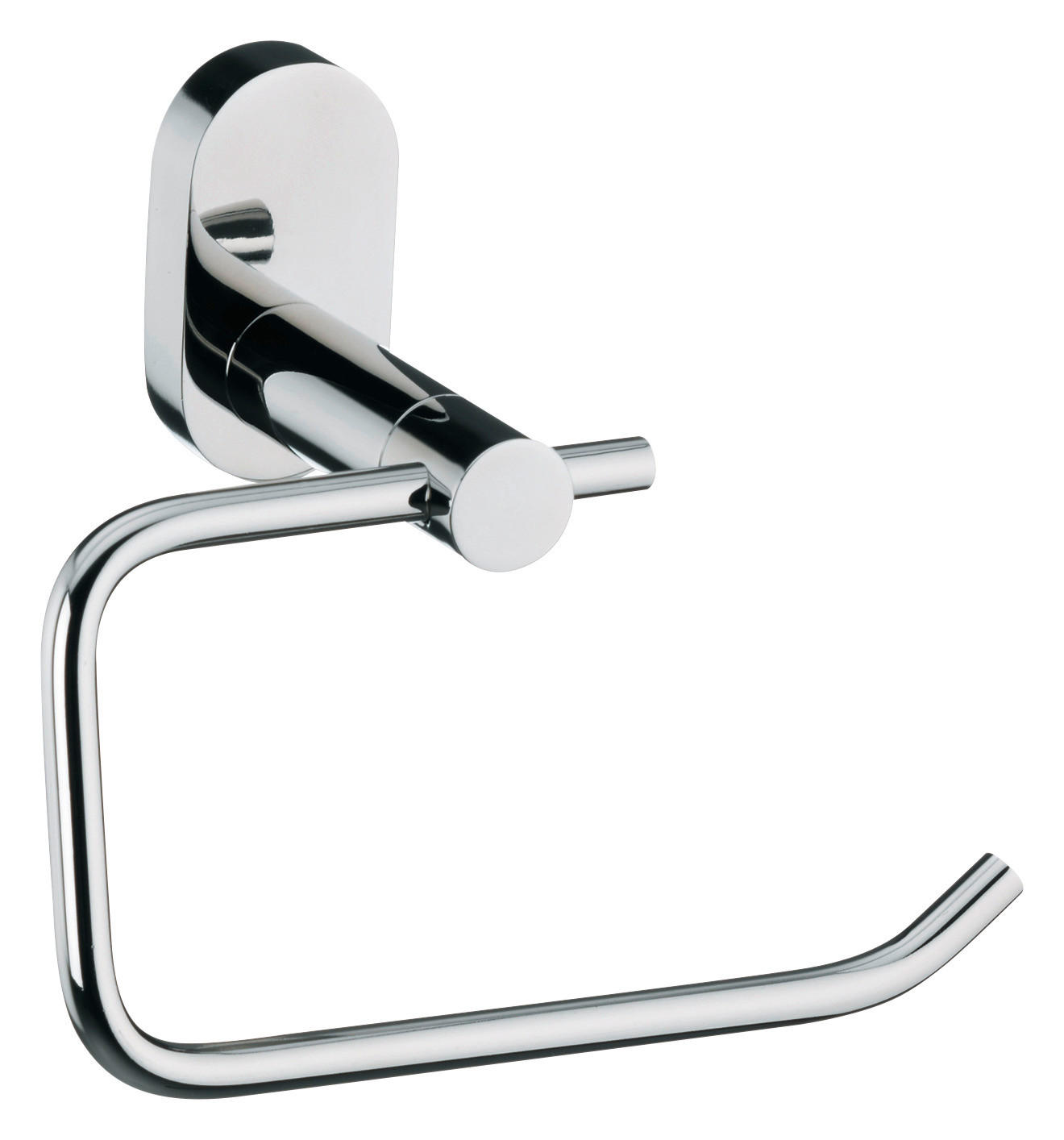 TOILETTENPAPIERHALTER - Edelstahlfarben, Basics, Metall (14,5/12,5cm) - Kela