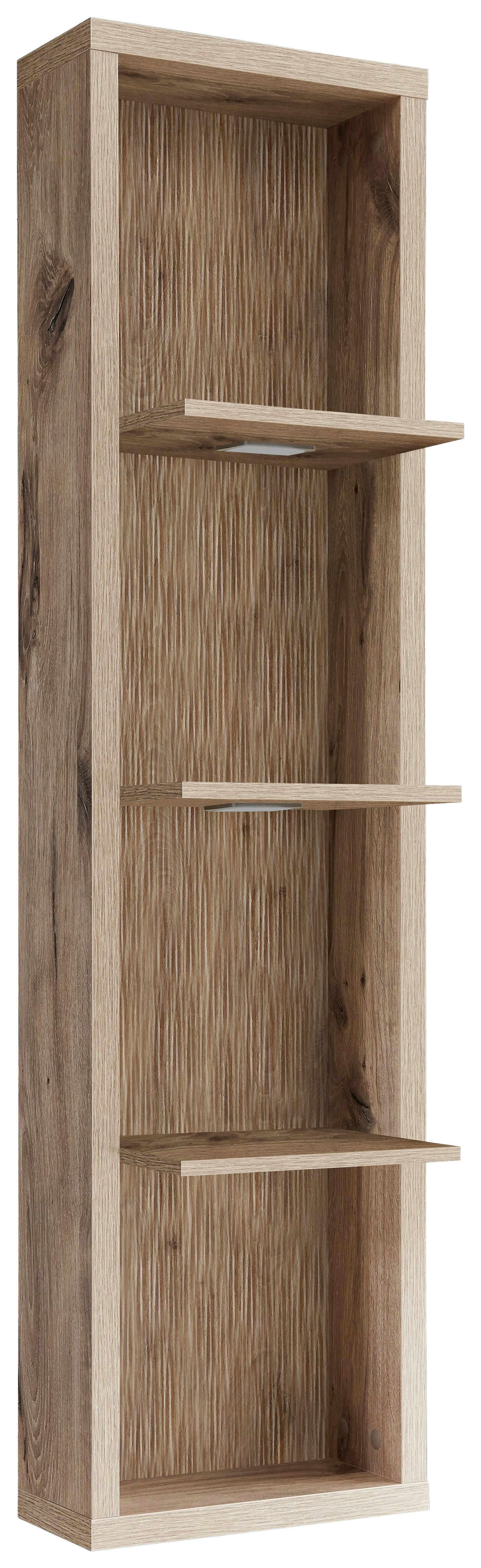 WANDREGAL Eichefarben  - Eichefarben, Design, Holzwerkstoff (36/138/28cm) - Stylife
