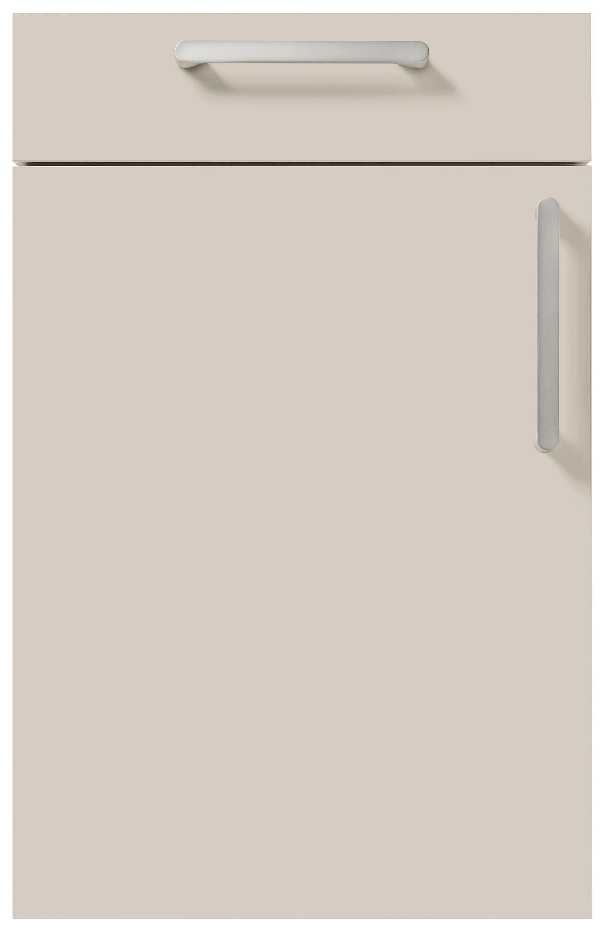 EINBAUKÜCHE   - Fichtefarben/Grau, Design, Holzwerkstoff - Novel