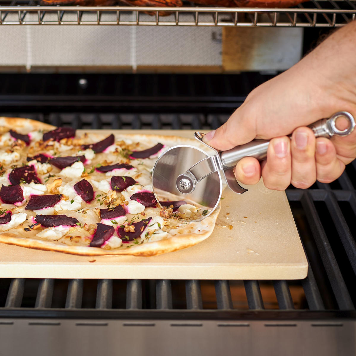 PIZZASCHNEIDER  - Basics, Metall (20cm) - Rösle