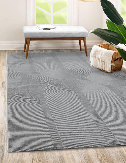 WEBTEPPICH 200/290 cm Sign Grau  - Grau, KONVENTIONELL, Textil (200/290cm) - Novel