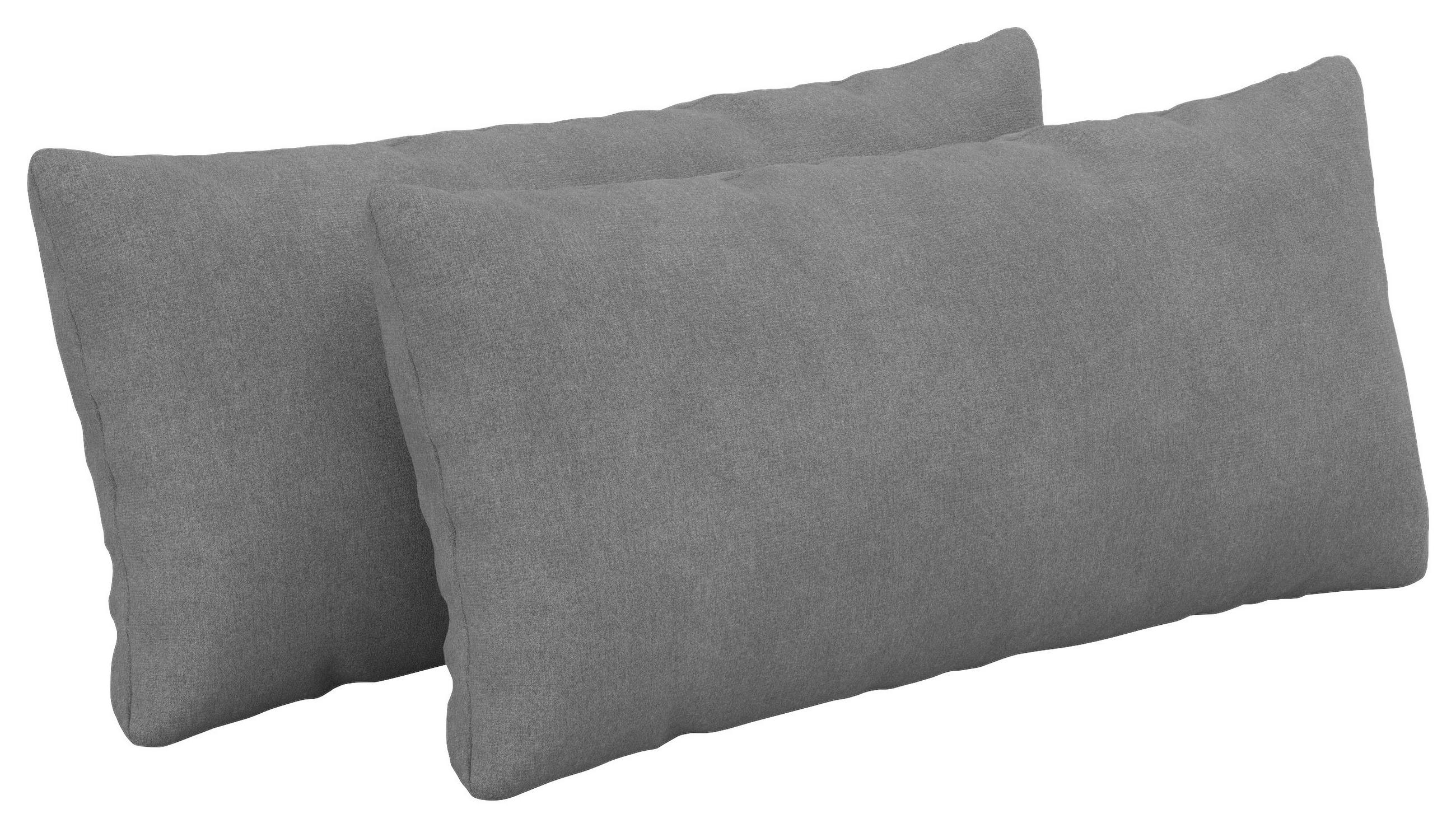 ZIERKISSEN ZOE E 2-teilig 60/30 cm  - Grau, KONVENTIONELL, Textil (60/30cm) - Sit & More