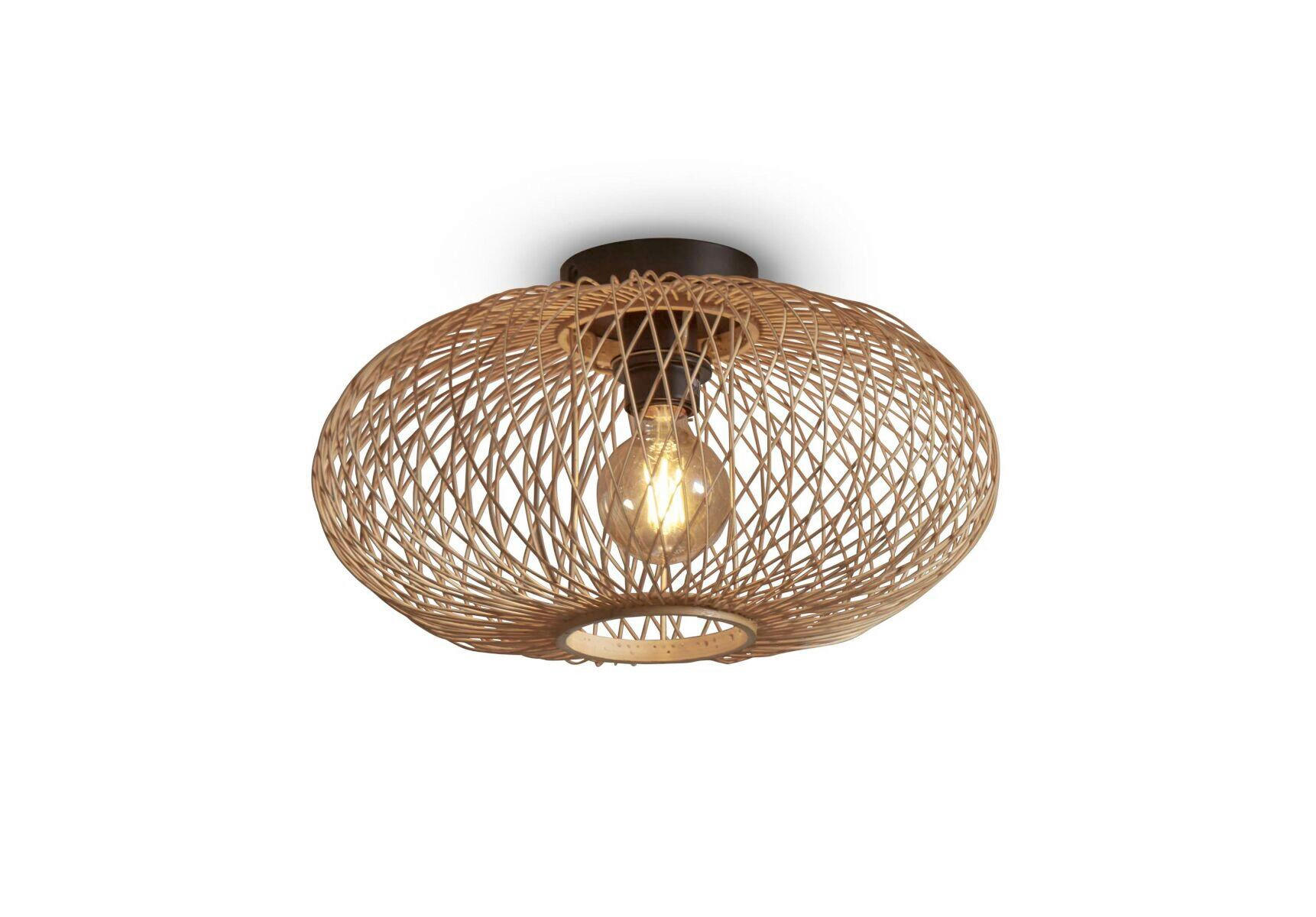 DECKENLEUCHTE  40/20 cm    - Naturfarben, Trend (40/20cm) - Good & Mojo