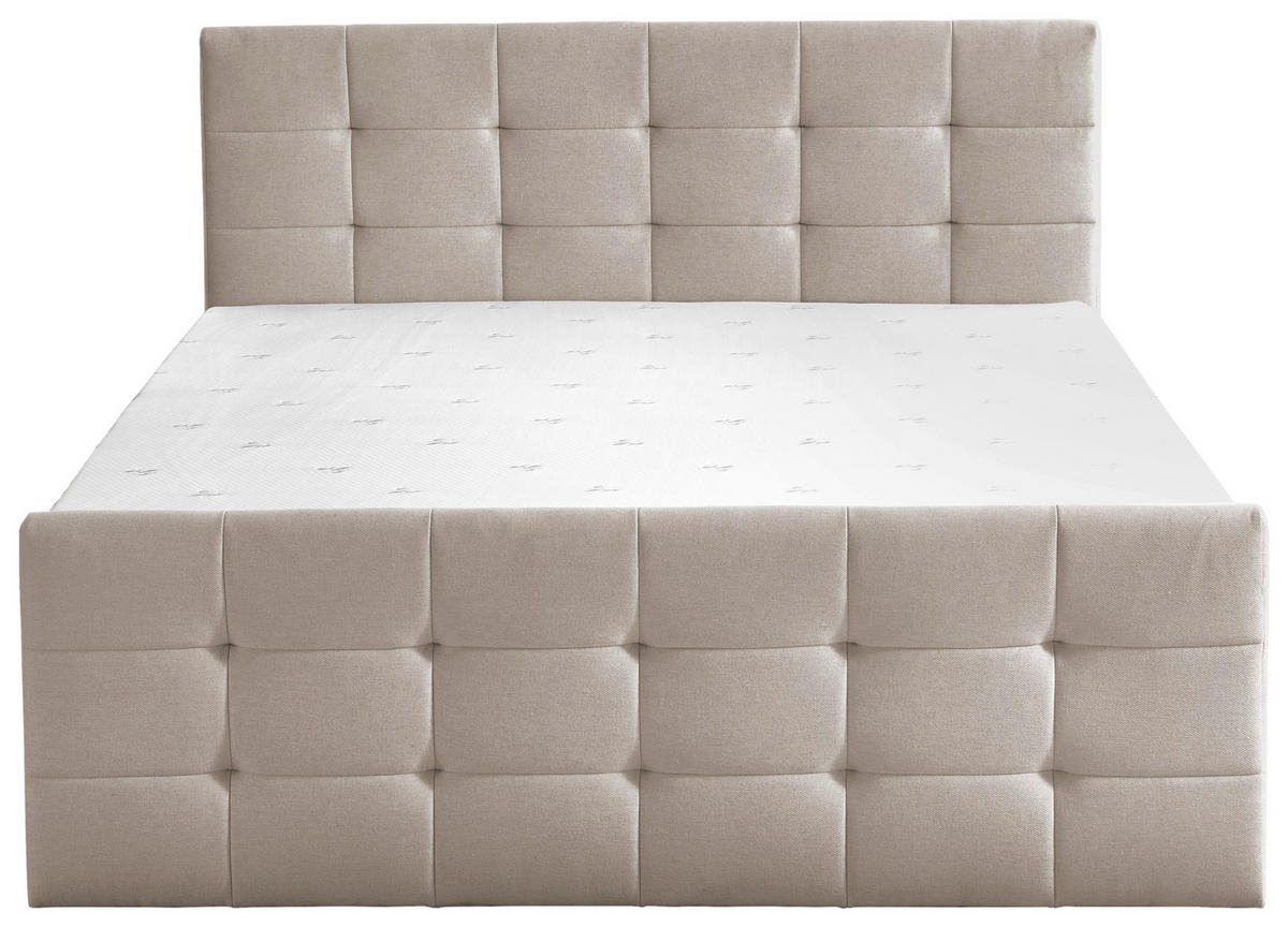 BOXBETT 180/200 cm  in Beige  - Beige, Basics, Textil (180/200cm) - Boxxx