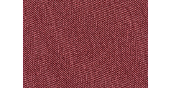 BOXSPRINGSOFA in Webstoff Weinrot  - Chromfarben/Weinrot, Design, Textil/Metall (200/93/107cm) - Novel
