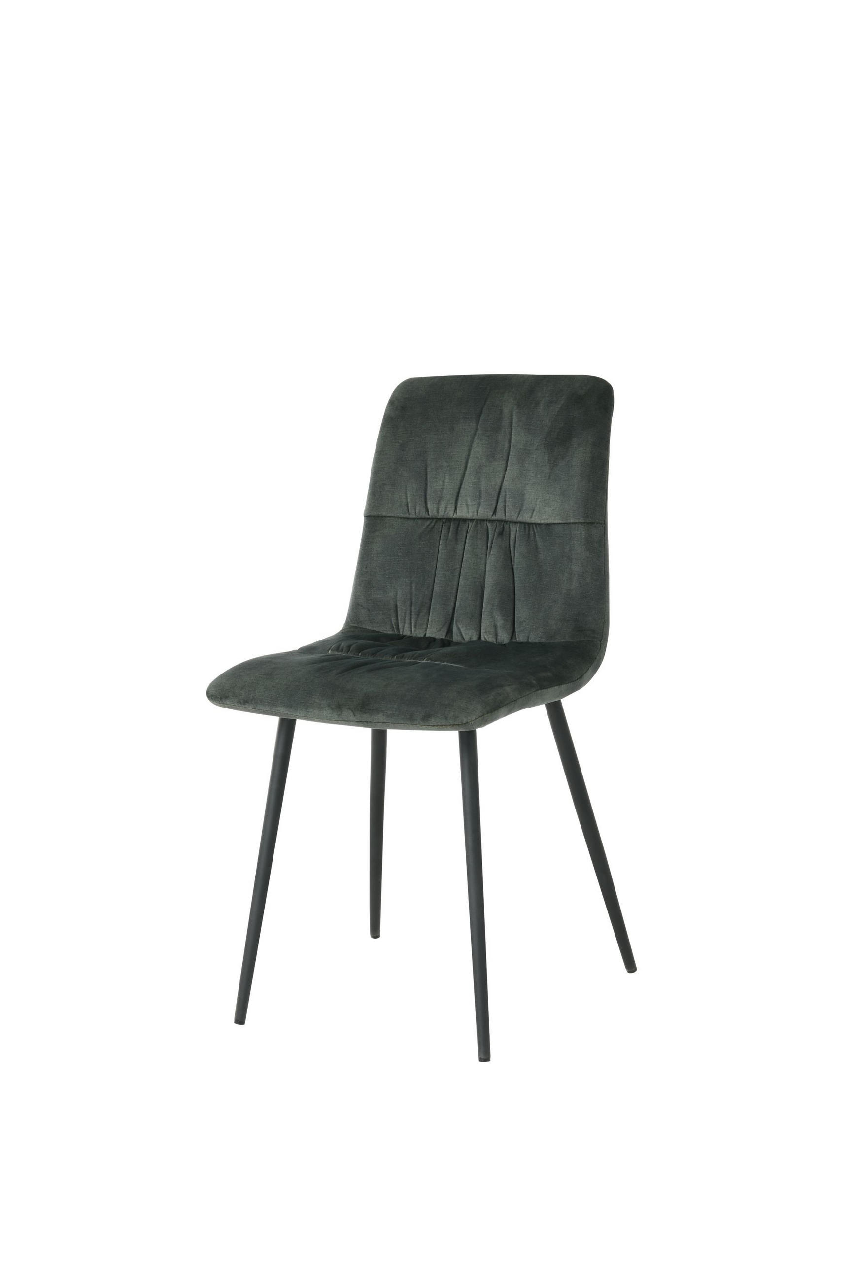STOLICA  tamnozelena       - tamnozelena/crna, drvo/metal (45/88/54cm)