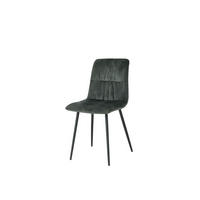 STOLICA  tamnozelena       - tamnozelena/crna, drvo/metal (45/88/54cm)