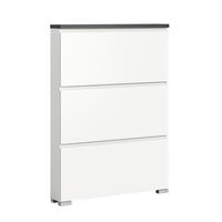 SCHUHKIPPER - Silberfarben/Weiß, MODERN (95/133/18cm)