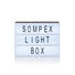 LIGHTBOX A4 INKL. 96 ZEICHEN - Design, Kunststoff/Metall (21/29,7cm) LIGHTBOX A4 INKL. 96 ZEICHEN - Design, Kunststoff/Metall (21/29,7cm)