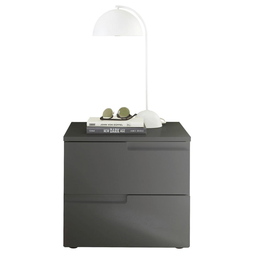 Nachtkästchen Graphitfarben H: 41,7 Cm Spice 2