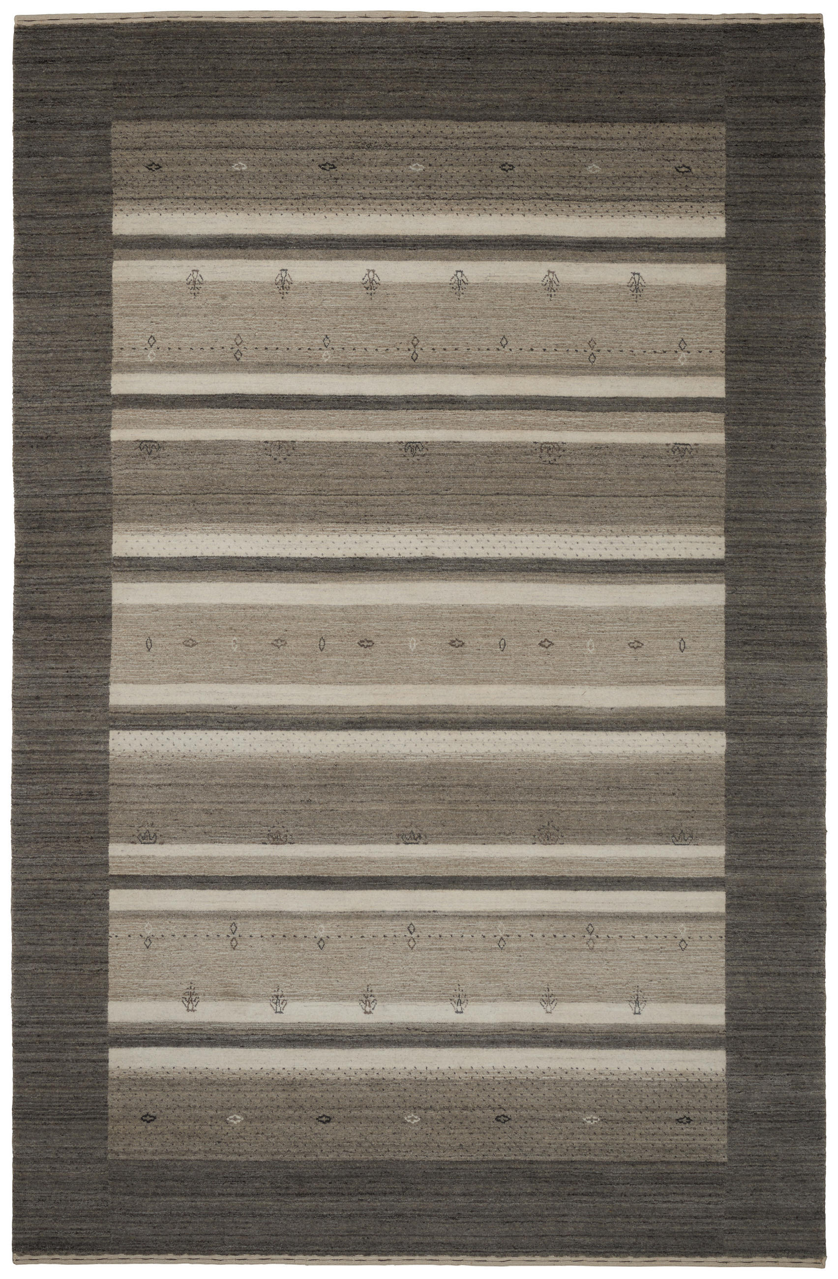 ORIENTTEPPICH 200/300 cm Savannah Grau, Hellgrau  - Hellgrau/Grau, LIFESTYLE, Textil (200/300cm) - Cazaris