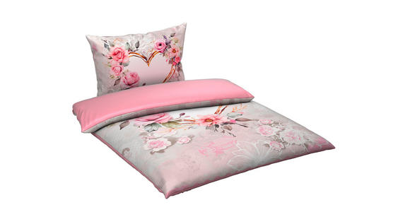 WENDEBETTWÄSCHE TANJA Satin 140/200 cm - Multicolor, Trend, Textil (140/200cm) - Esposa