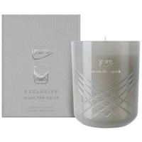 KERZE IM GLAS - Grau, Basics, Glas (9/9/11,5cm) - Ipuro