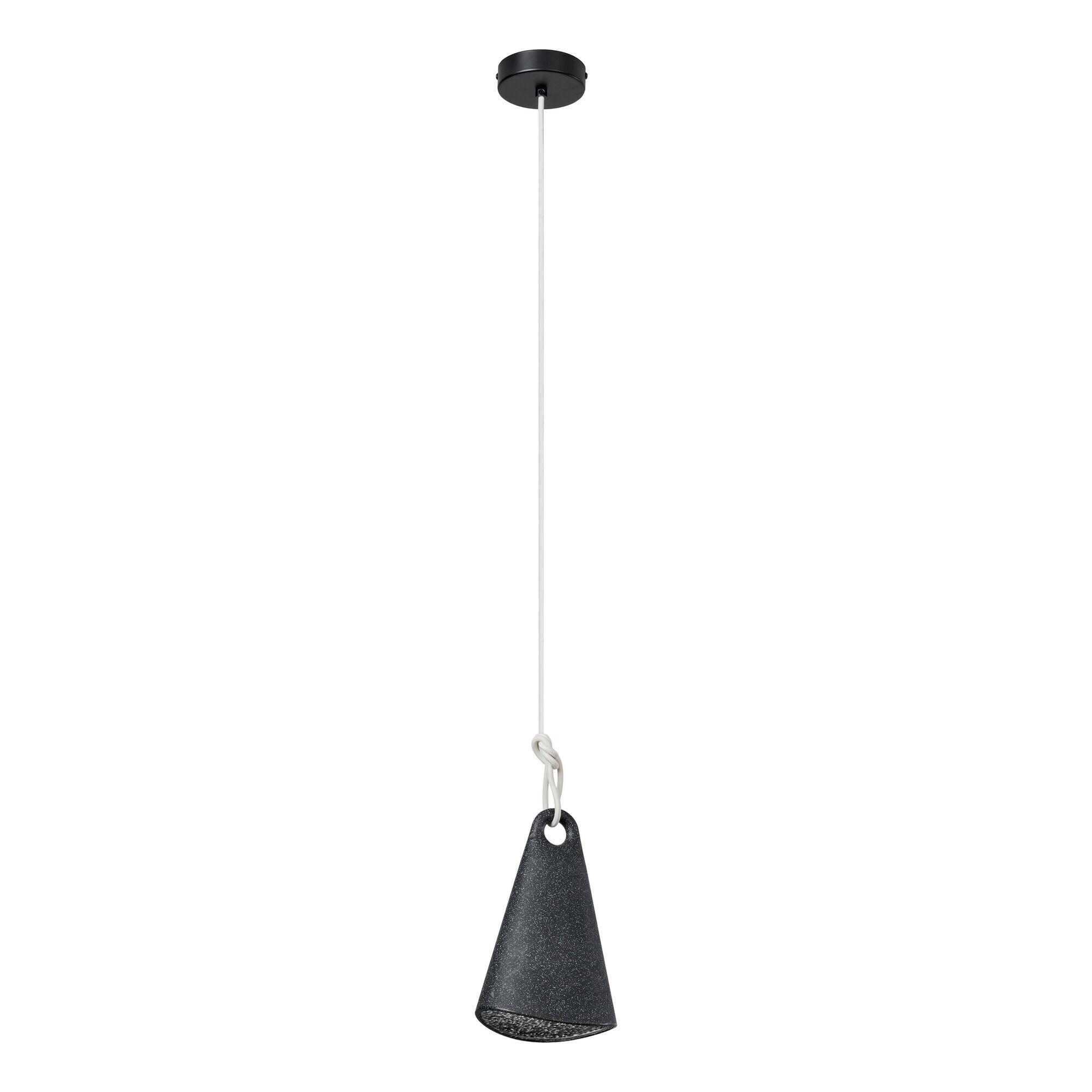 HÄNGELEUCHTE 15,2/10,6/122 cm  - Schwarz, Basics, Kunststoff/Metall (15,2/10,6/122cm) - Osram