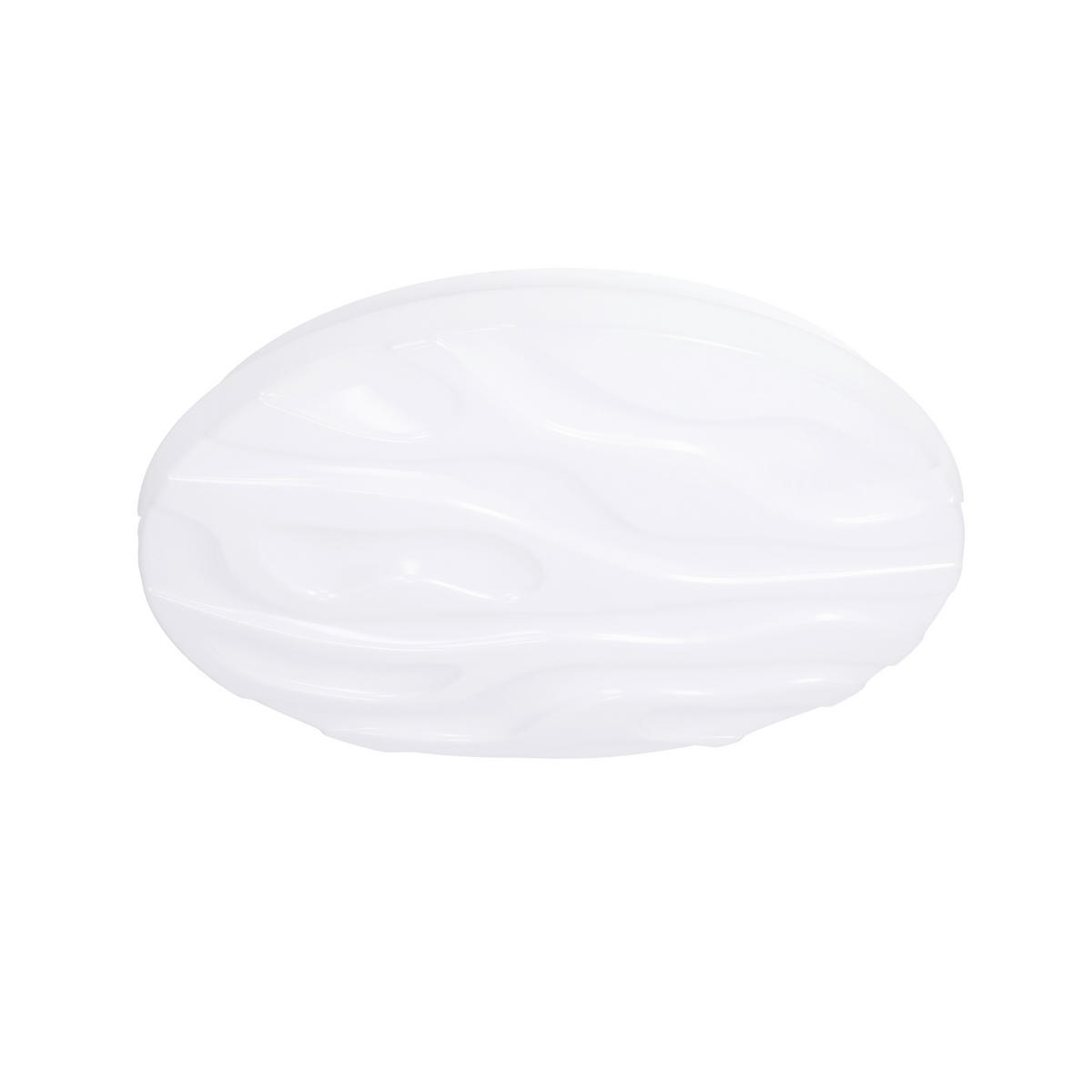 LED-DECKENLEUCHTE Nevada 38.5/38.5/7 cm   - Weiß, Basics, Kunststoff/Metall (38.5/38.5/7cm)
