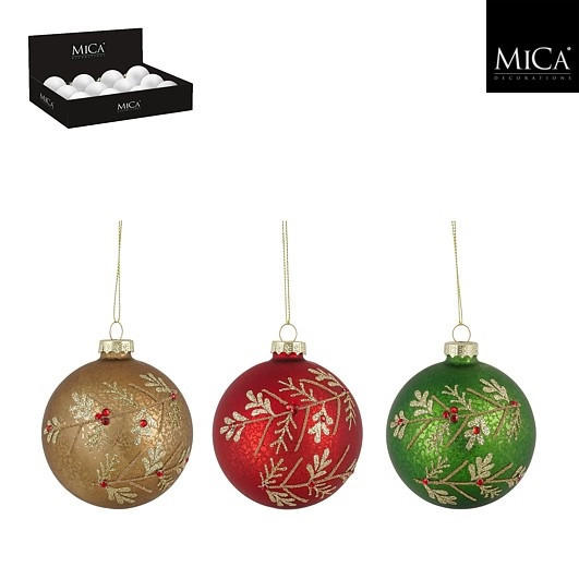 BAŇKA NA VÁNOČNÍ STROMEČEK   - Moderní (8cm) - Mömax