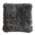 KISSENHÜLLE 40/40 cm    - Anthrazit, Basics, Textil/Fell (40/40cm) - Esposa