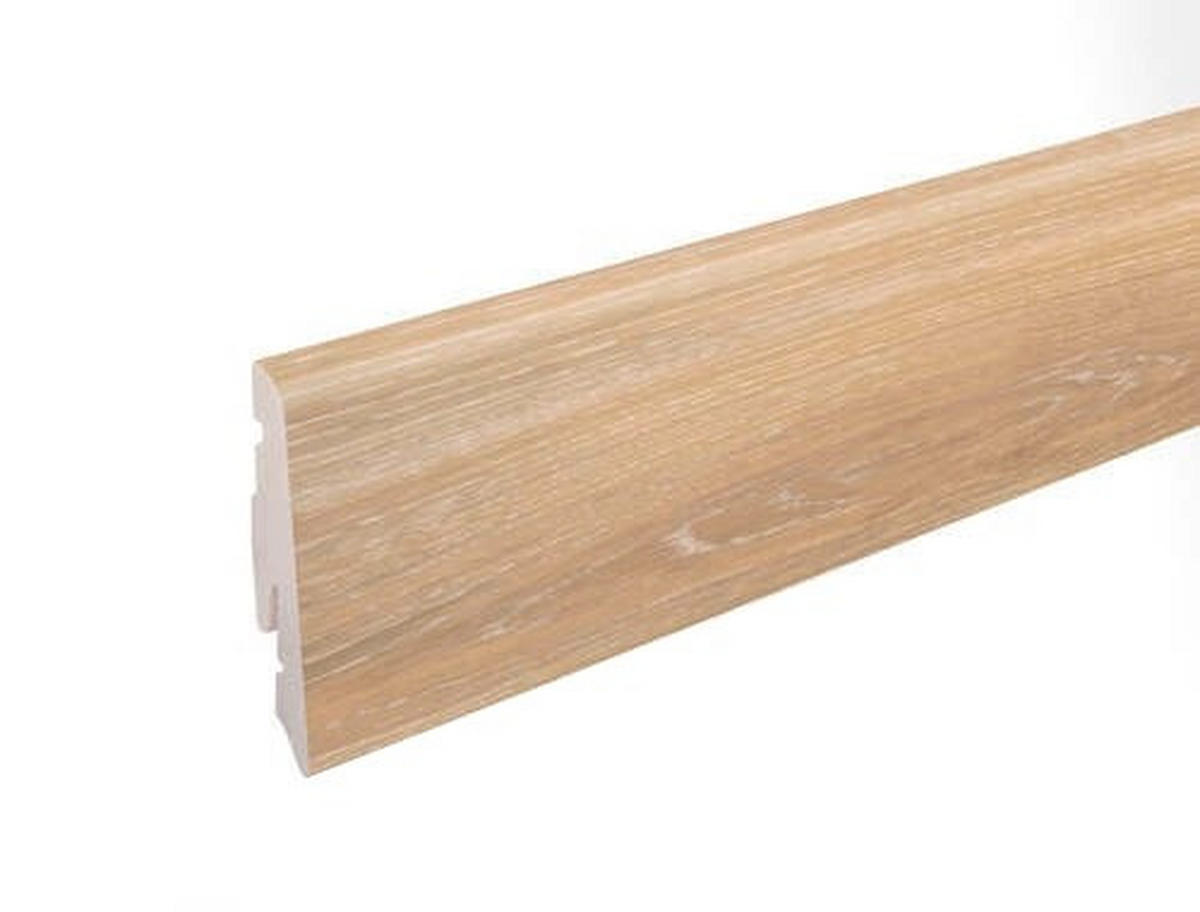 SOCKELLEISTE  per  m² - Birkefarben, Basics, Kunststoff (1.4/5.8/240cm)