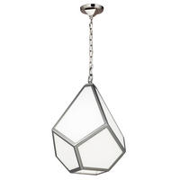 HÄNGELEUCHTE Elstead Diamond 49.5 /64.8 cm   - Nickelfarben, Basics, Metall (49.5 /64.8cm) - Elstead Lighting