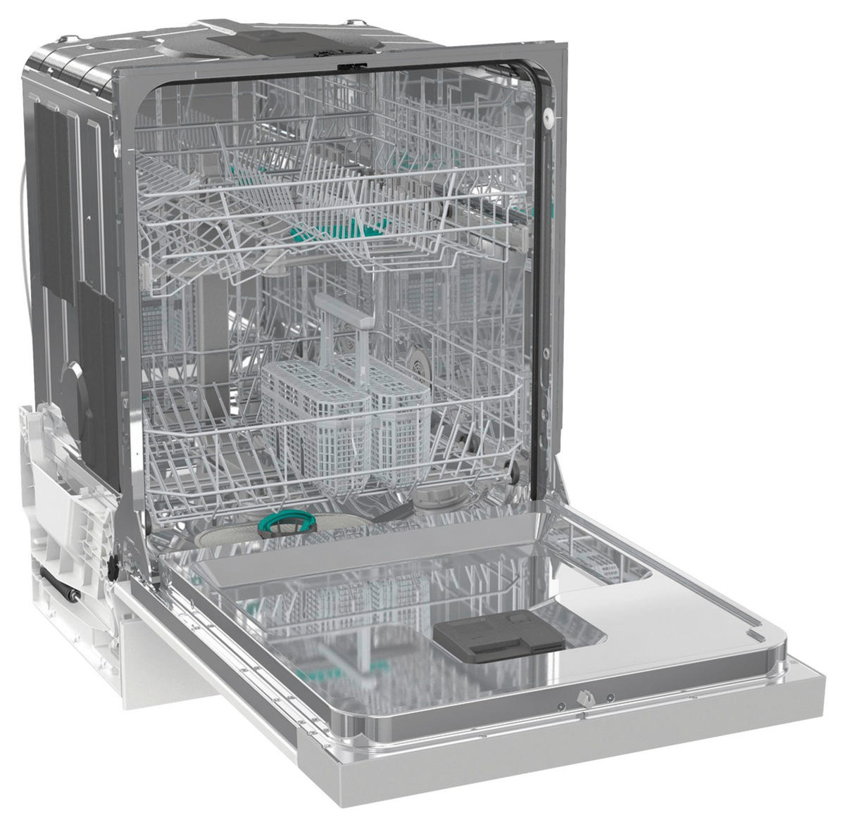 GESCHIRRSPÜLER GI642E90X  - Edelstahlfarben, Basics, Metall (59,8/81,5/55,5cm) - Gorenje