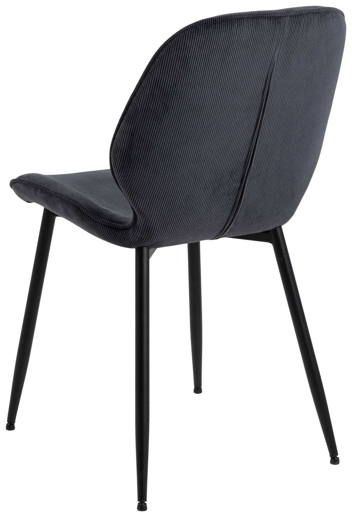 ŽIDLE, antracitová - černá/antracitová, Design, kov/textil (48/85/58cm) - Lomoco