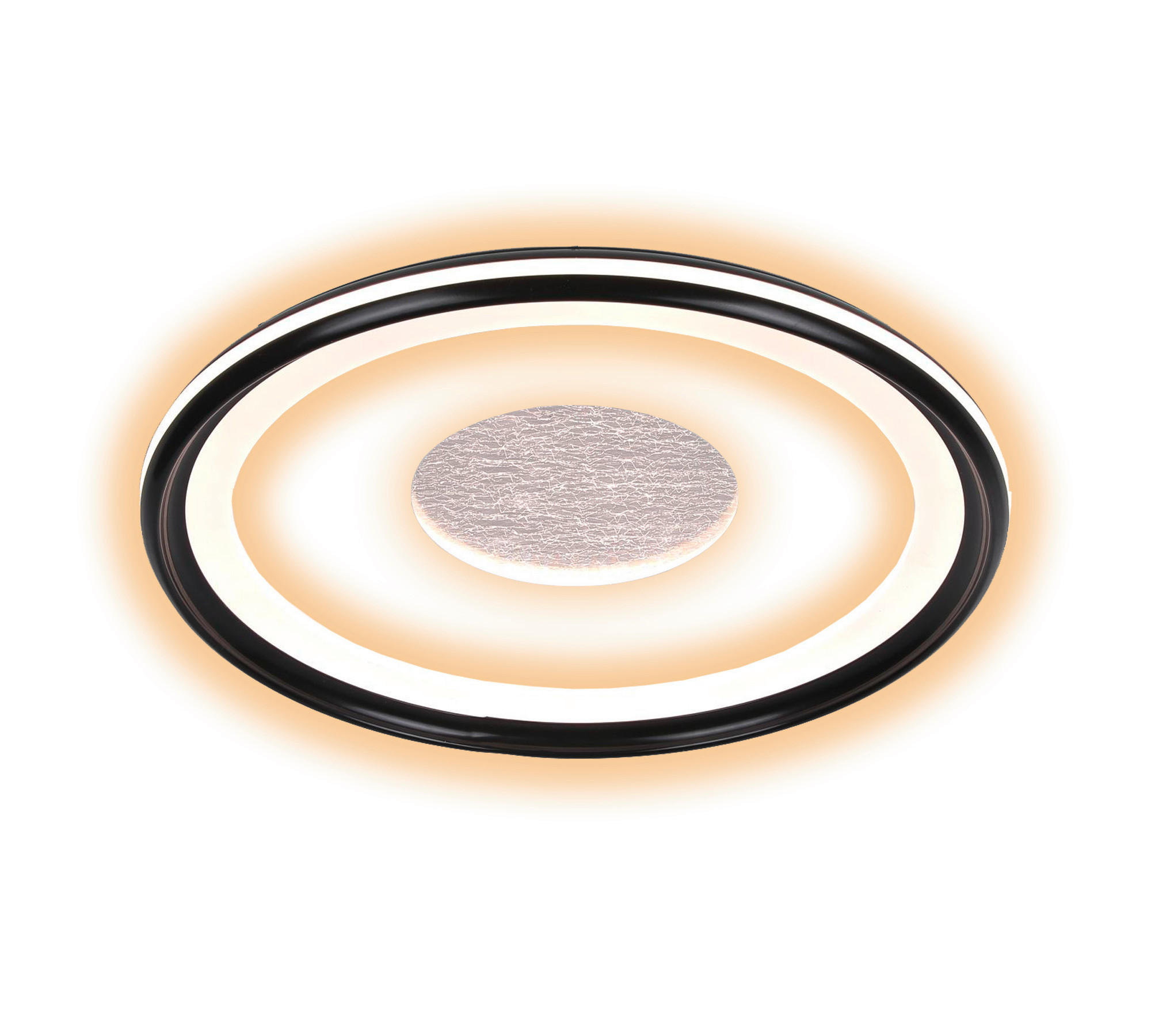 LED SVJETILJKA STROPNA  - crna, Design, metal (35/4,5/35cm)