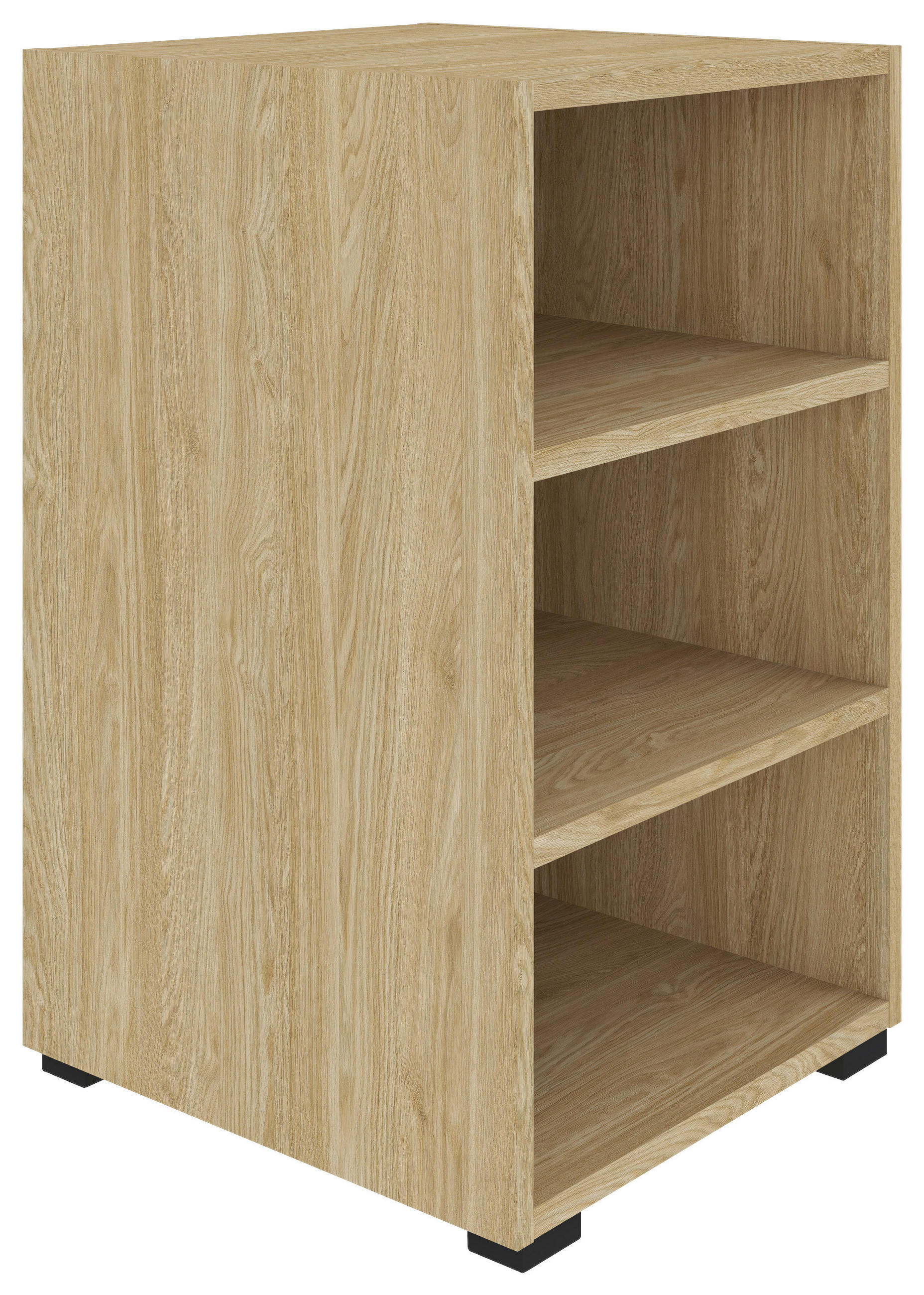 Etajeră, 46/67/40 cm, culoare lemn stejar,