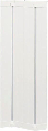 SCHUTZGITTERVERLÄNGERUNG 24/66 cm  - Weiß, Basics, Kunststoff (24/66cm) - Baby Dan