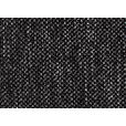 WOHNLANDSCHAFT in Flachgewebe Schwarz - Chromfarben/Schwarz, KONVENTIONELL, Textil/Metall (200/305/168cm) - Voleo