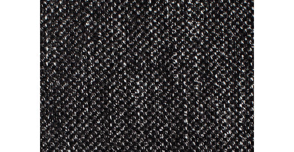 WOHNLANDSCHAFT in Flachgewebe Schwarz - Chromfarben/Schwarz, KONVENTIONELL, Textil/Metall (200/305/168cm) - Voleo