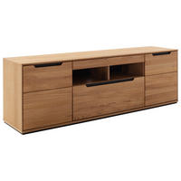 LOWBOARD Wildeiche  193/62/46 cm  - Wildeiche, Natur, Holz/Holzwerkstoff (193/62/46cm) - Linea Natura