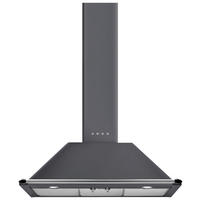 DUNSTABZUGSHAUBE KT90GRE  - Grau, Basics, Metall (90/74/53cm) - SMEG