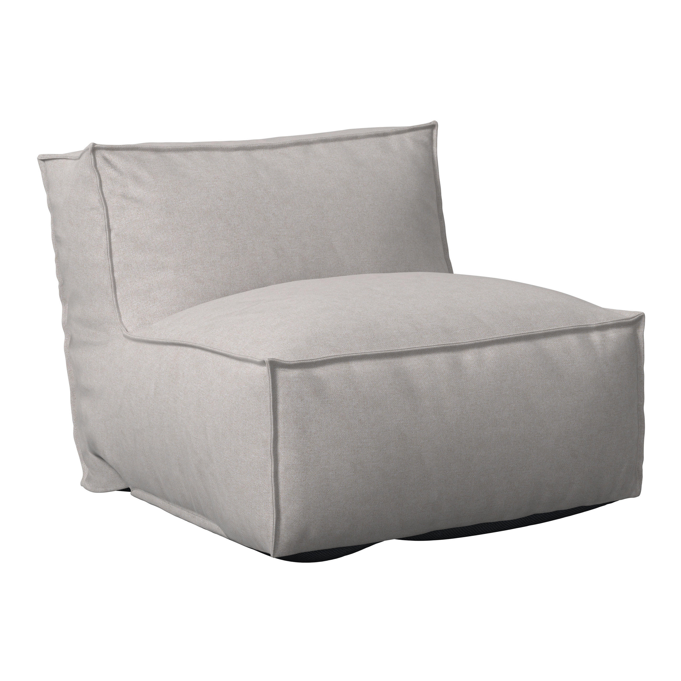 LOUNGESOFA  - Beige, MODERN, Textil (95/80/95cm) - Ambia Garden