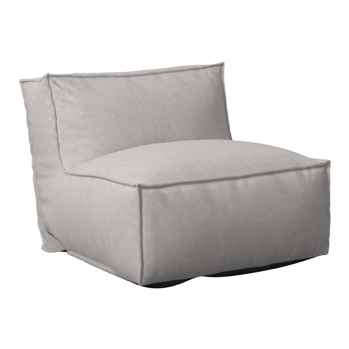 LOUNGESOFA  - Beige, MODERN, Textil (95/80/95cm) - Ambia Garden