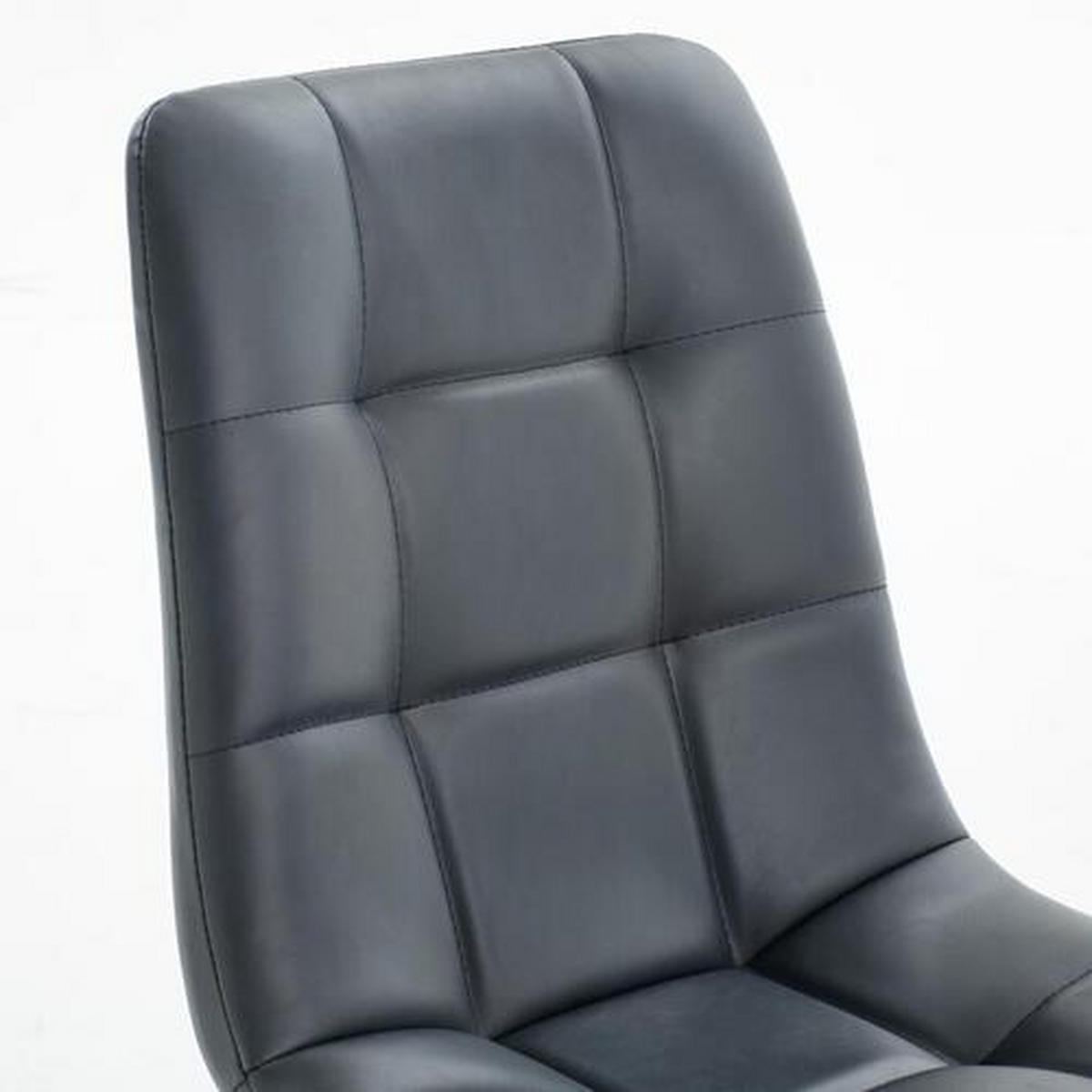 SCAUN in textil gri, negru  - negru/gri, Design, metal/textil (45/88/55cm) - Livetastic