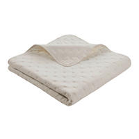DENNÁ PRIKRÝVKA, polyester, 140/210 cm - béžová, Basics, textil (140/210cm) - Novel