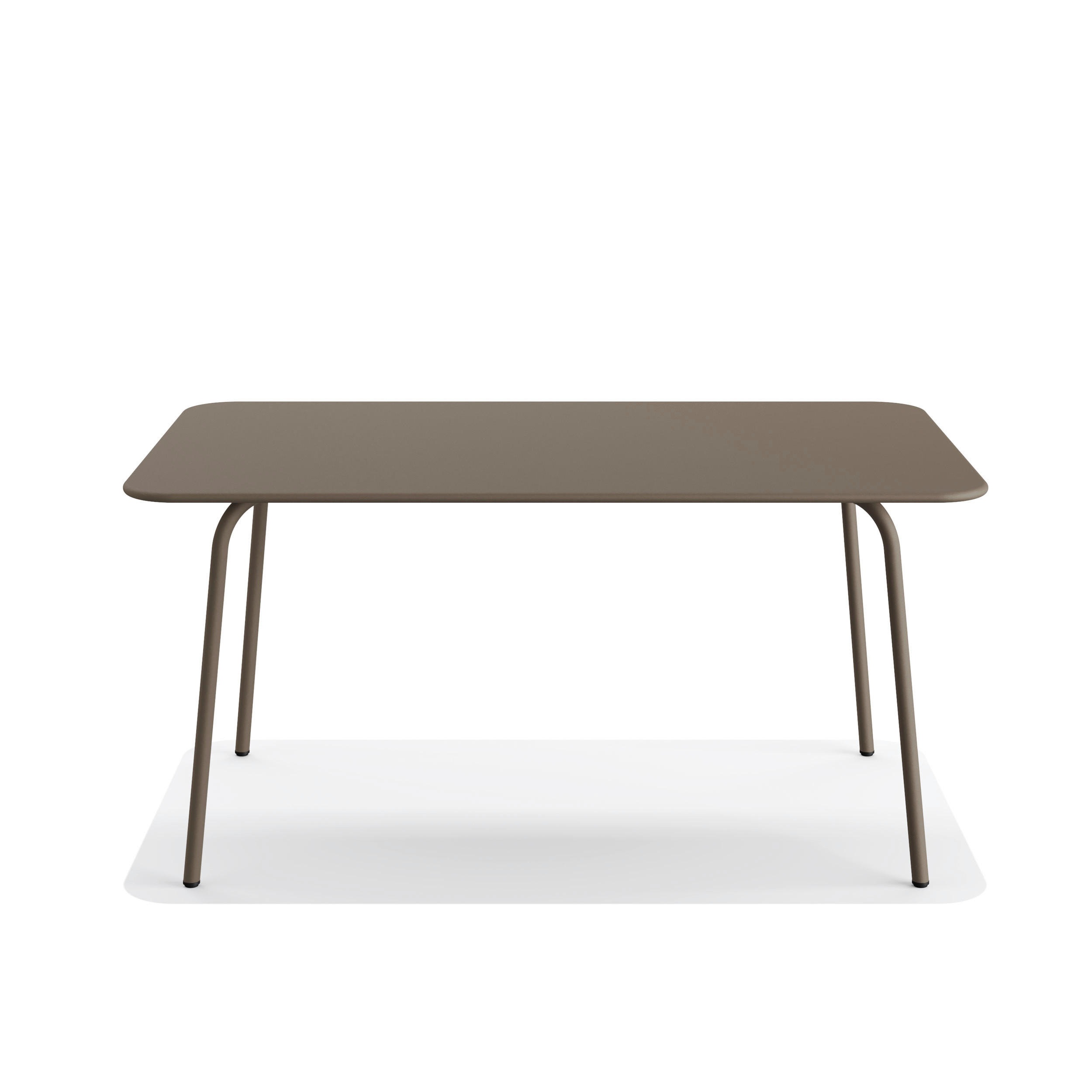 GARTENTISCH 160/73/90 cm Metall Cappuccino  - Cappuccino, Basics, Metall (160/73/90cm)