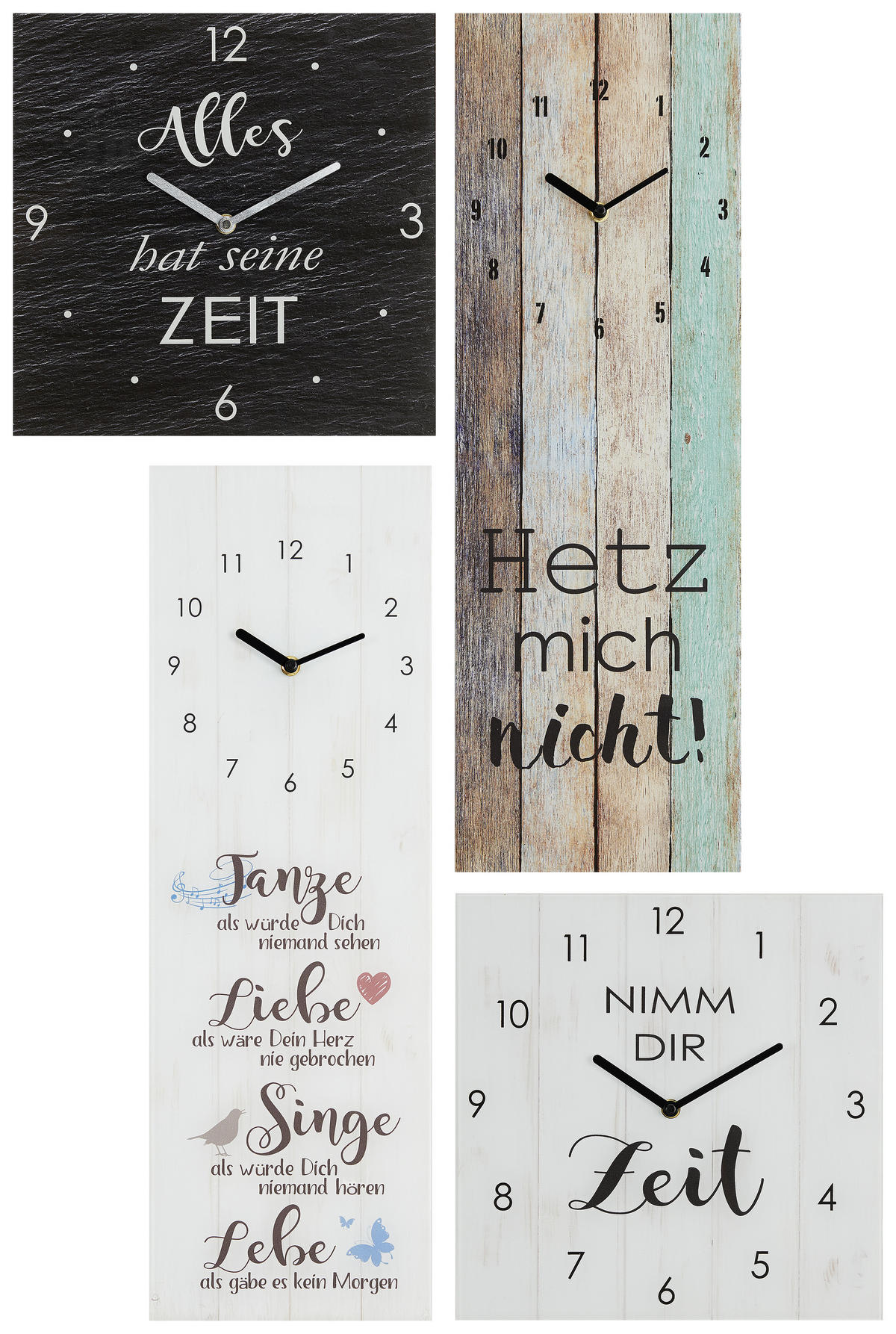 WANDUHR  Multicolor  - Multicolor, Basics, Glas (20/60/3,1cm) - Euroart