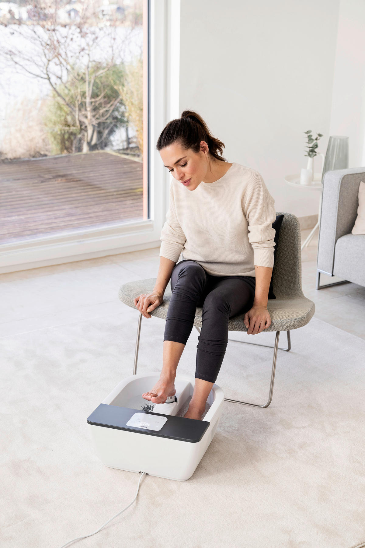 FUSSBAD  - Weiss, Basics (19/46,3/40,3cm) - Beurer