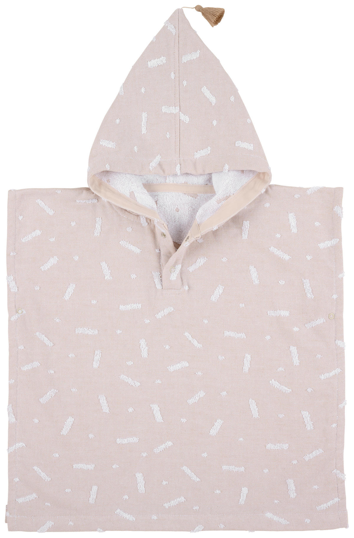 PONCHO    - Perlmutt, Trend, Textil - Patinio