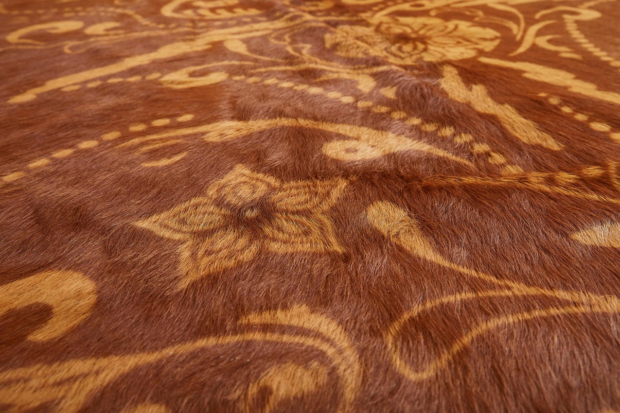 RINDERFELL 160/250 cm Barock  - Cognac, Design, Fell (160/250cm) - Linea Natura