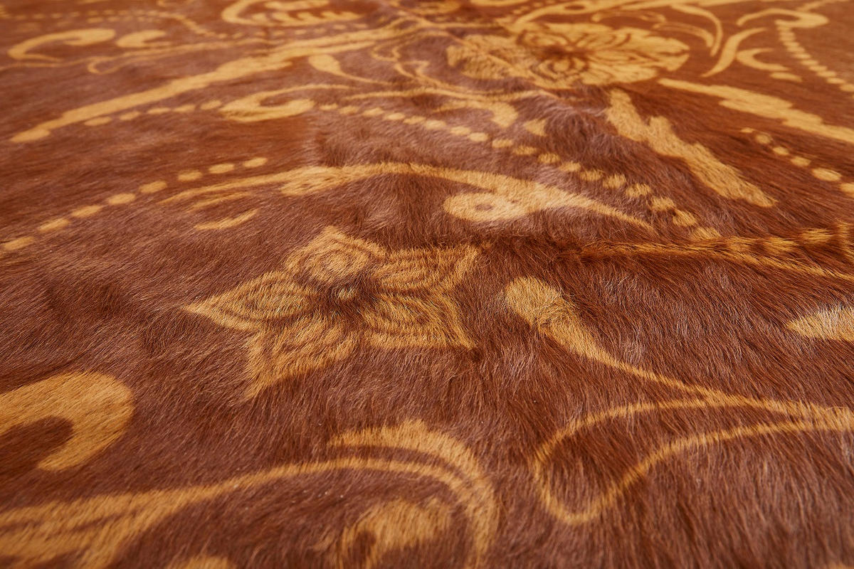 RINDERFELL 160/250 cm Barock  - Cognac, Design, Fell (160/250cm) - Linea Natura