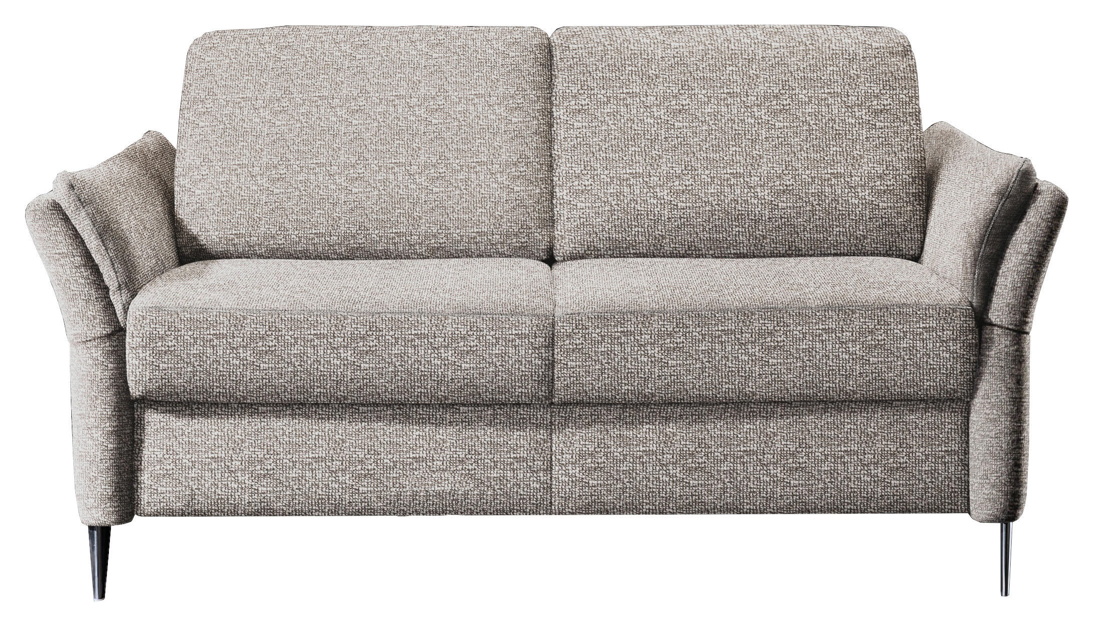 SCHLAFSOFA Webstoff Hellgrau  - Hellgrau/Schwarz, KONVENTIONELL, Textil/Metall (222/87/100cm) - Dieter Knoll