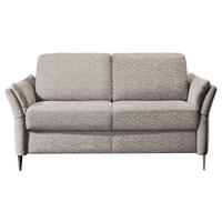 SCHLAFSOFA Webstoff Hellgrau  - Hellgrau/Schwarz, KONVENTIONELL, Textil/Metall (222/87/100cm) - Dieter Knoll