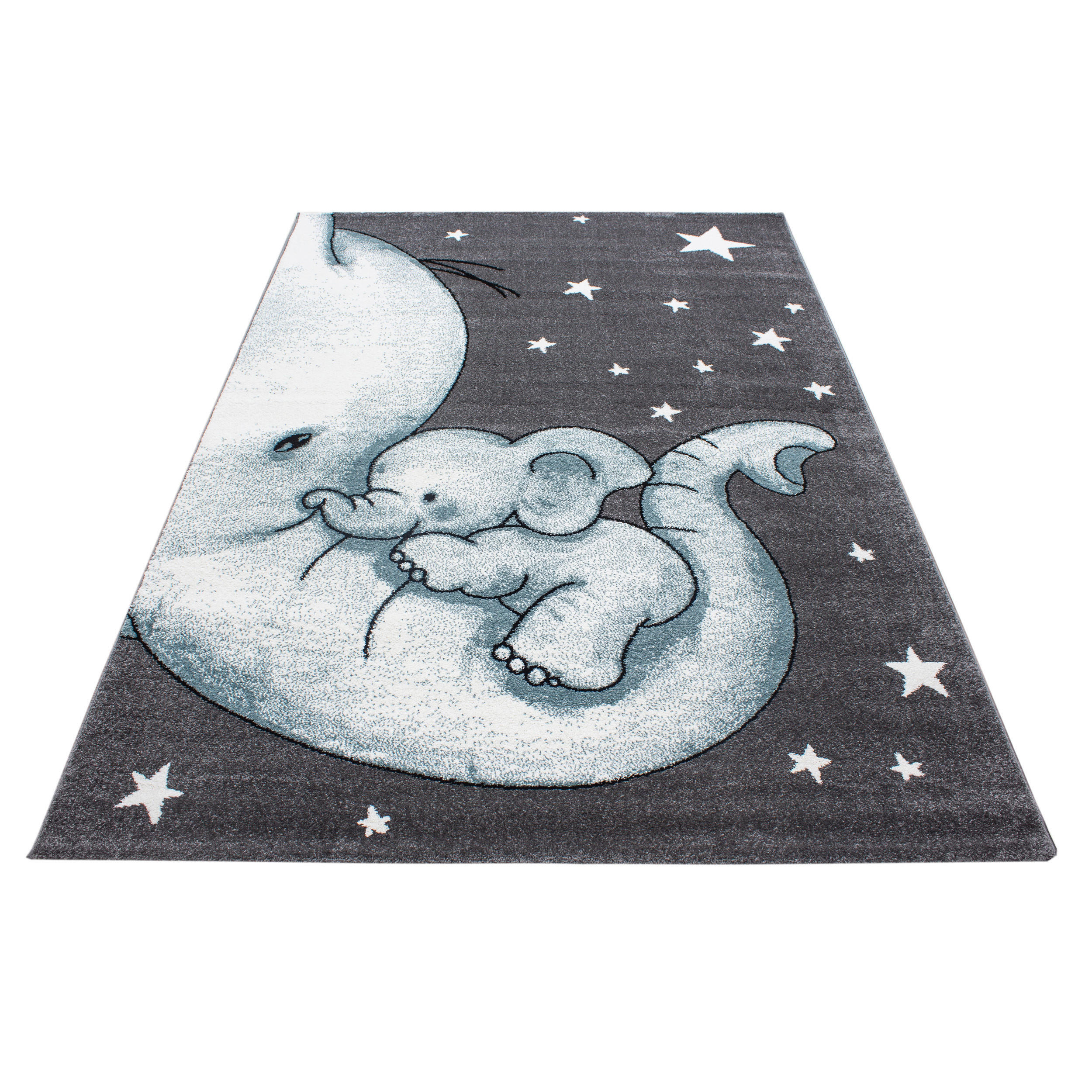 KINDERTEPPICH 160/230 cm Kids 560  - Blau/Weiß, Trend, Textil (160/230cm) - Ben'n'jen