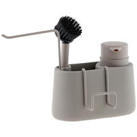 Suport Organizator Chiuvetă - taupe, Basics, plastic/metal (28/12,5/20cm) - Homeware