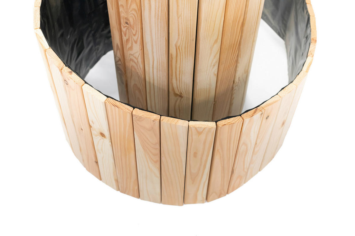 VYVÝŠENÝ ZÁHON   - farba smrekovca, Basics, drevo (55/74cm)