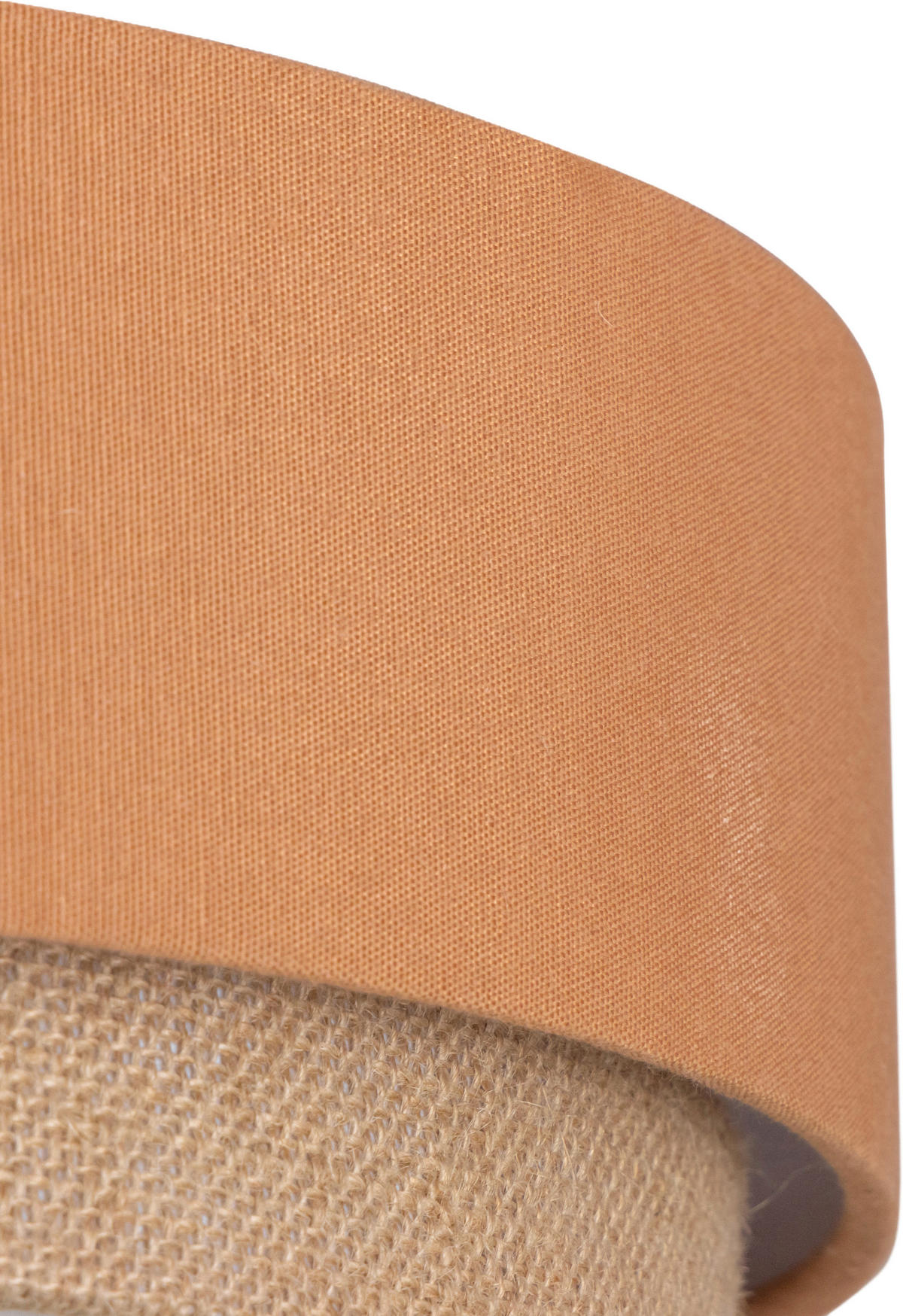 DECKENLEUCHTE 37/14 cm  - Naturfarben/Mokka, Trend, Kunststoff/Textil (37/14cm) - Collett's Monde
