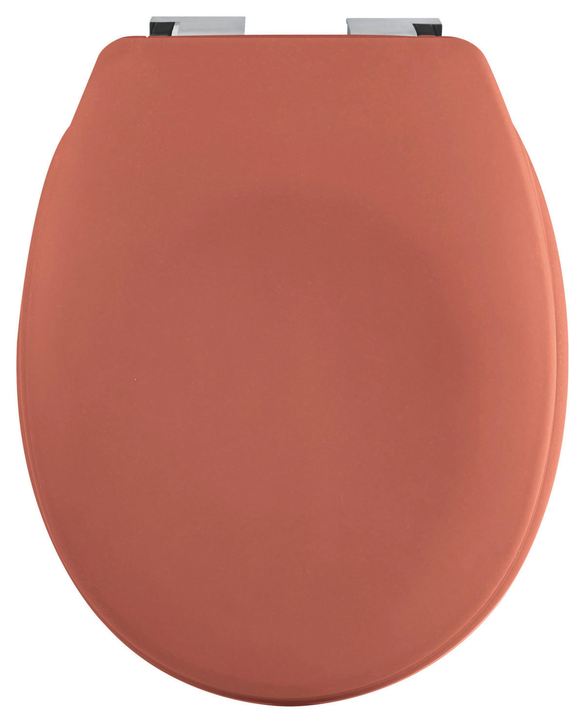 WC-SITZ - Terracotta, KONVENTIONELL, Kunststoff (37,3/5cm) - Spirella
